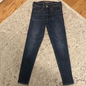 American Eagle Hi Eise Jegging Size 2 short